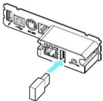 CITIZEN CTE601 - Collegamento della scheda LAN wireless - 1