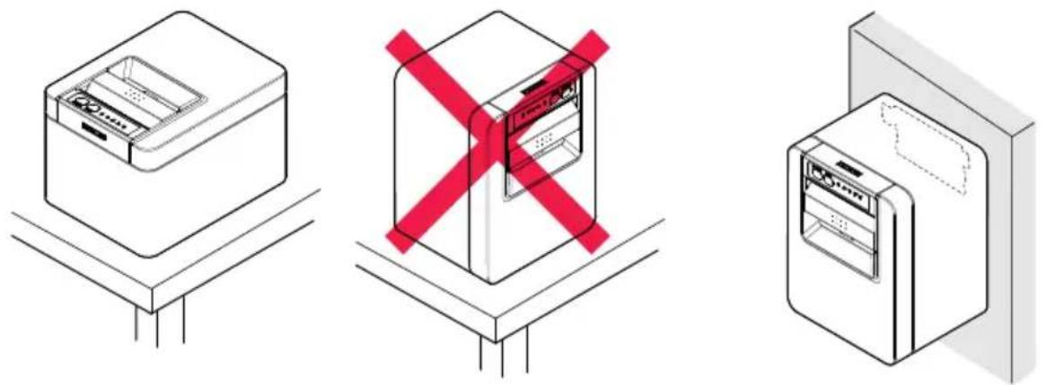 CITIZEN CTE601 - Hinweise zum Installieren des Druckers - 1