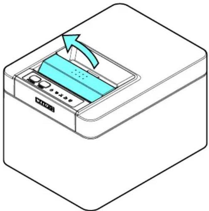 CITIZEN CTE601 - Einlegen von Papier - 1