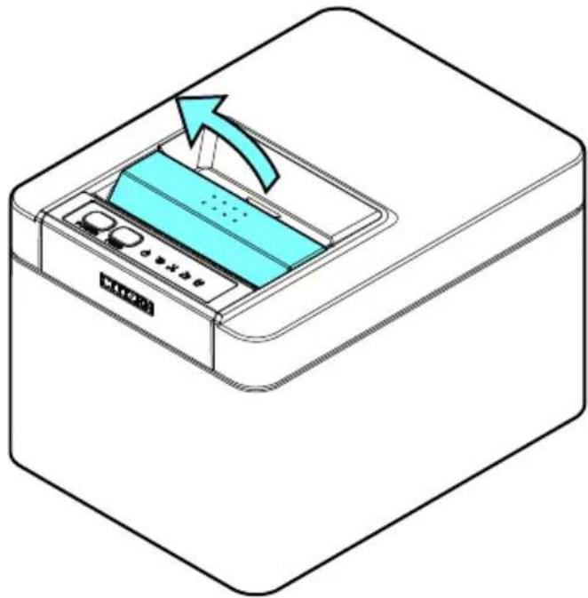 CITIZEN CTE601 - Loading Paper - 1