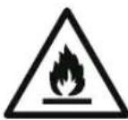 POLAR DM071 - Attenzione: Rischio di incendio / materiali infiammabili - 1