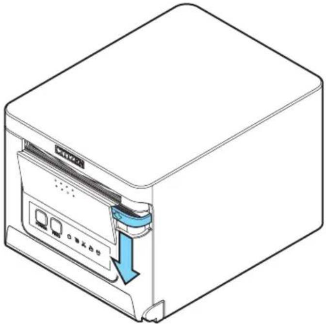 CITIZEN CTS751 - Carga del papel - 1