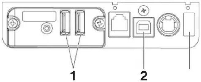 CITIZEN CTS751 - Conexión de un dispositivo USB - 1