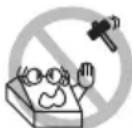 CITIZEN CTS751 - Do not handle the printer in the following ways: - 1