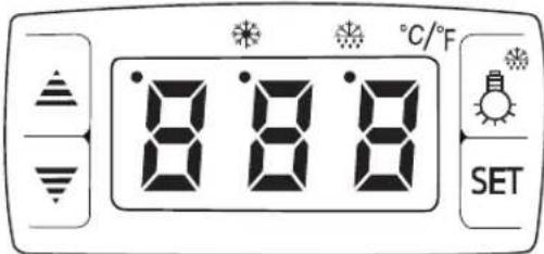 POLAR CC611 - Panneau de commande - 1