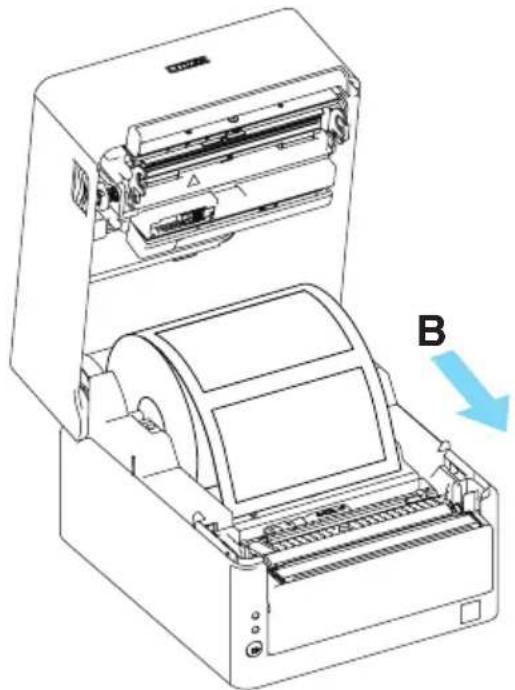 CITIZEN CTS4500 - Chargement du papier - 7