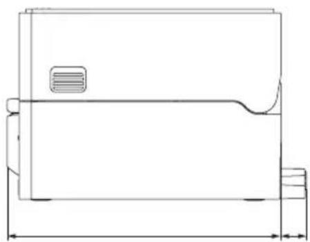 CITIZEN CTS4500 - Vues et dimensions externes - 9