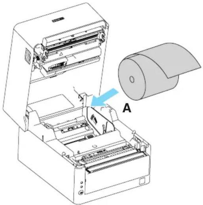 CITIZEN CTS4500 - Carga del papel - 3