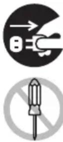 CITIZEN CTS4500 - Pour éviter tout risque de blessures et l'aggravation des dommages à l'imprimante, respectez les instructions suivantes : - 1