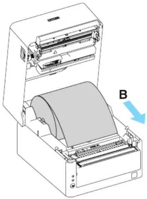 CITIZEN CTS4500 - Loading Paper - 4