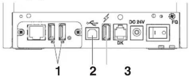 CITIZEN CTS4500 - Connecting a USB Device - 1