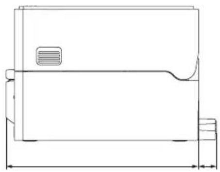CITIZEN CTS4500 - External Views and Dimensions - 9
