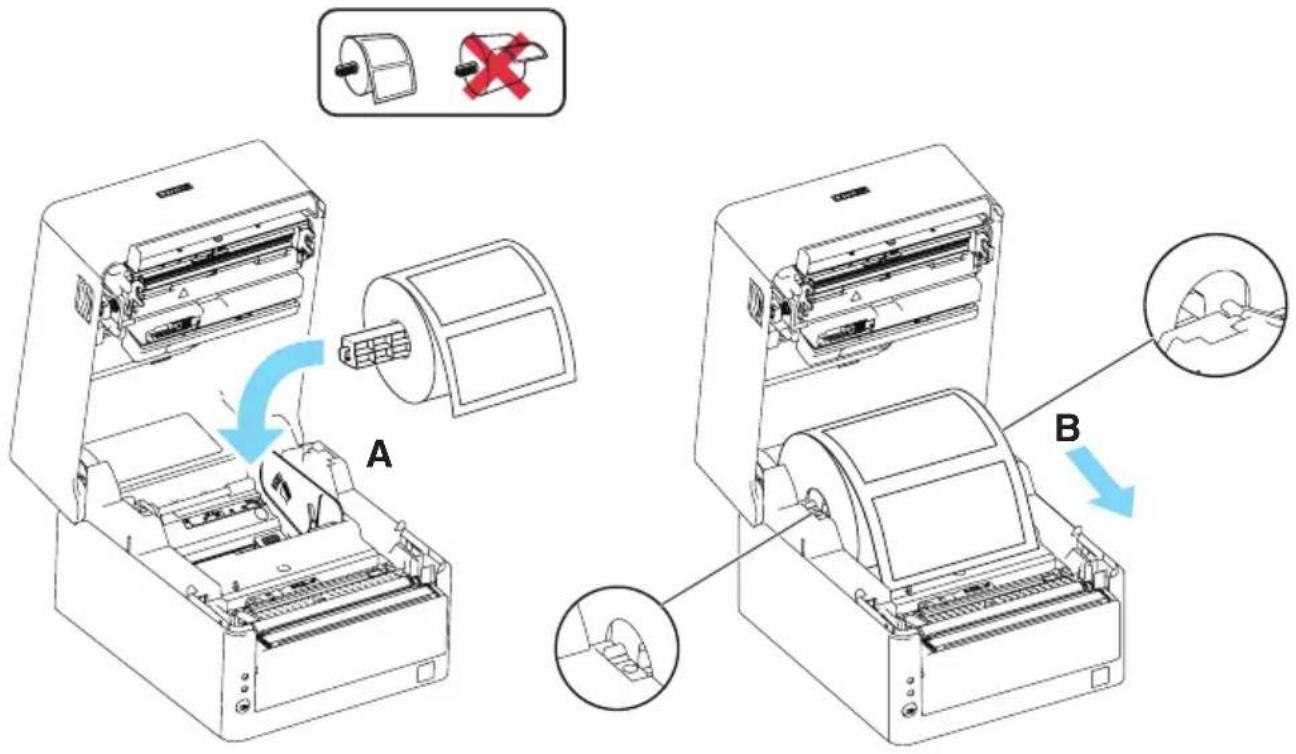 CITIZEN CTS4500 - Loading Paper - 8
