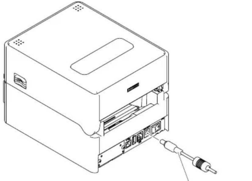 CITIZEN CTS4500 - Conexión del cable de alimentación de CA - 1