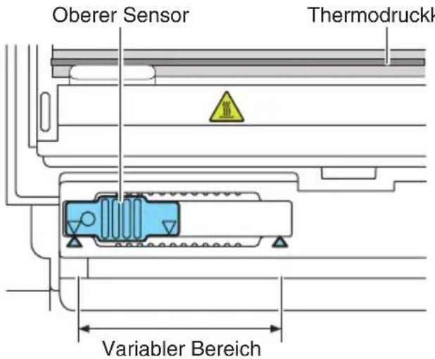 CITIZEN CTS4500 - Anpassung für Durchlichtsensor - 1