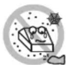 CITIZEN CTS4500 - Do not use or store this product in a place where it will be exposed to: - 1