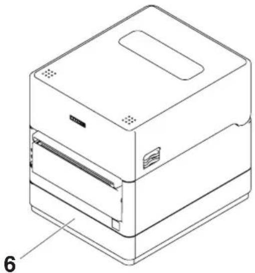 CITIZEN CTS4500 - Names of parts - 2