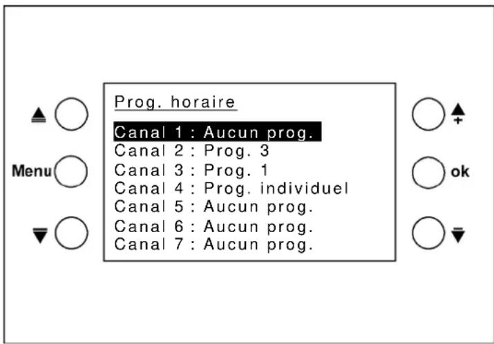 THEBEN VARIA 826 S WH KNX - Page d'aperçu programme horaire - 1