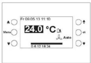 THEBEN VARIA 826 S WH KNX - Modification de la vitesse de ventilation - 1