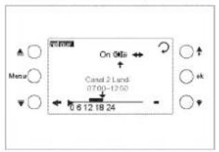 THEBEN VARIA 826 S WH KNX - Réglage d'une certaine durée - 2