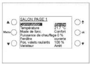 THEBEN VARIA 826 S WH KNX - Menu prévisions météorologiques (6 h) - 4
