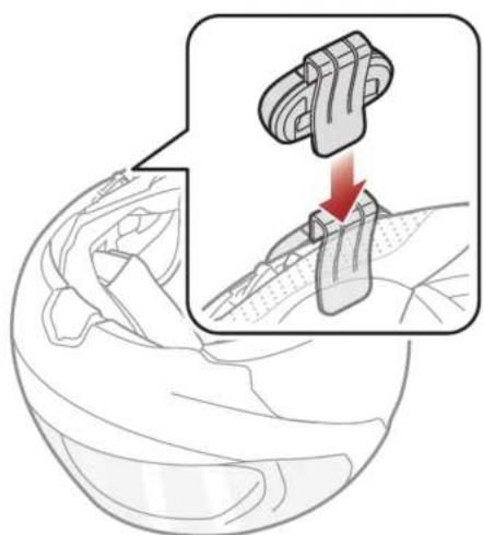 Sena 5R lite - Utilisation de la pince pour le module principal du casque audio - 2