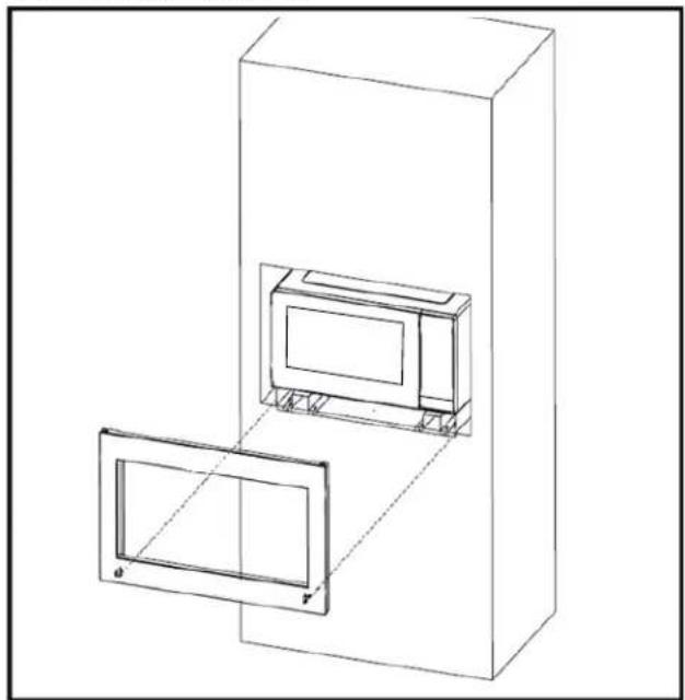 FRIGIDAIRE PMTK3080AF - Rail de montage inférieur - 4