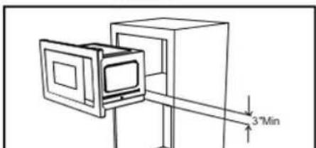 FRIGIDAIRE PMTK3080AF - CARINET OR WALL CUTOUT - 2