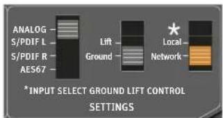 NEUMANN V 402 - Selectionner le mode de contrôle et l'entrée audio - 2