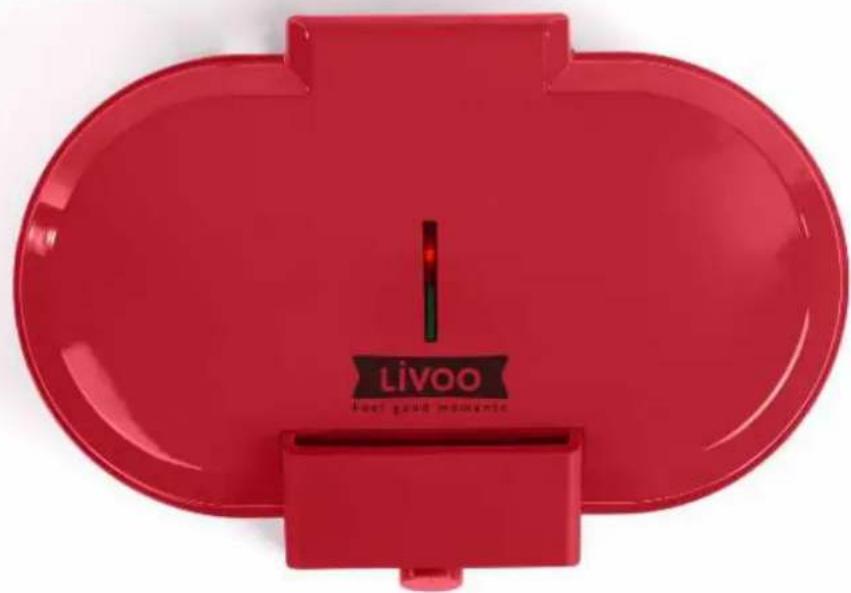 LIVOO DOP195 - Appareil à gaufres formecœur double - 1