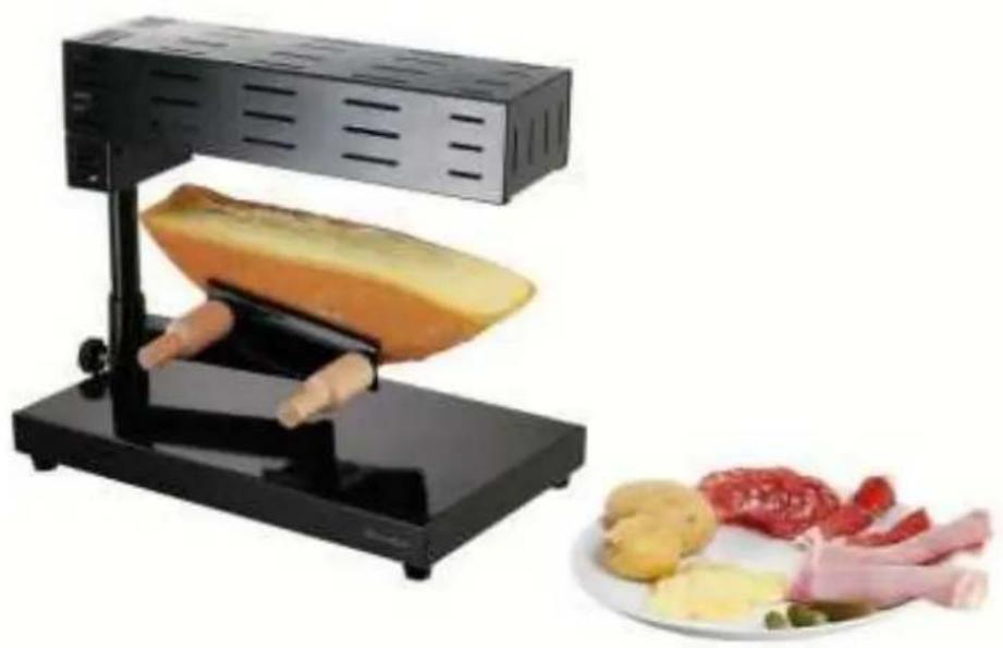 LIVOO DOC159 - Appareil à raclette traditionnel - 1