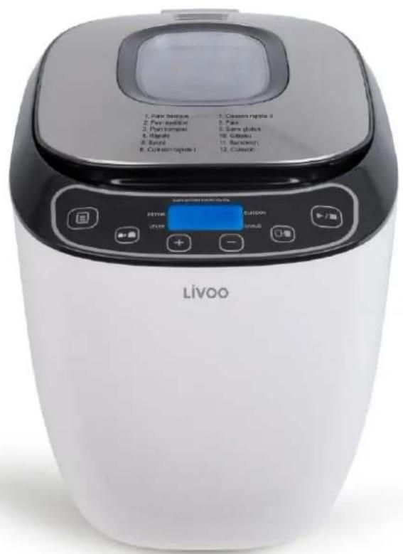 LIVOO DOP218 - Machine à pain - 1