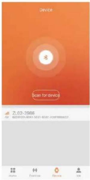 LIVOO TEC616 - BIND SMART BRACELET WITH APP - 3