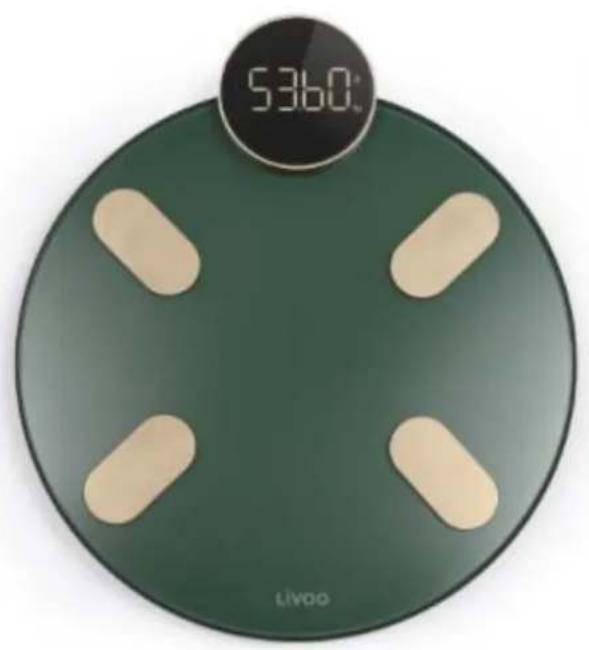 LIVOO DOM455 - Pèse-personne compatible bluetooth® - 1
