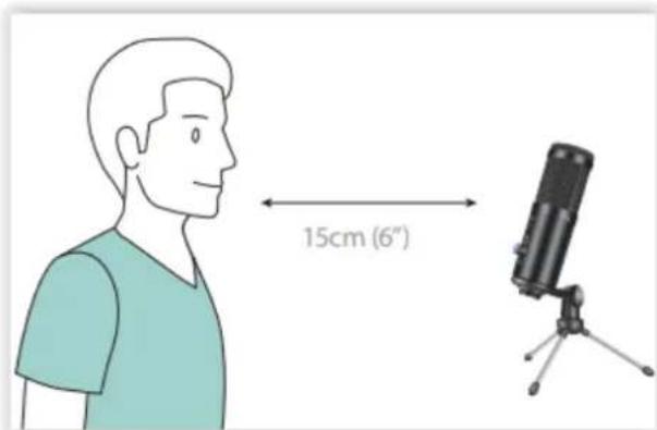 LIVOO TEA262 - Placement du microphone - 1