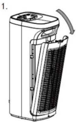 LIVOO DOM407 - Remplacer le filtrre HEPA - 1