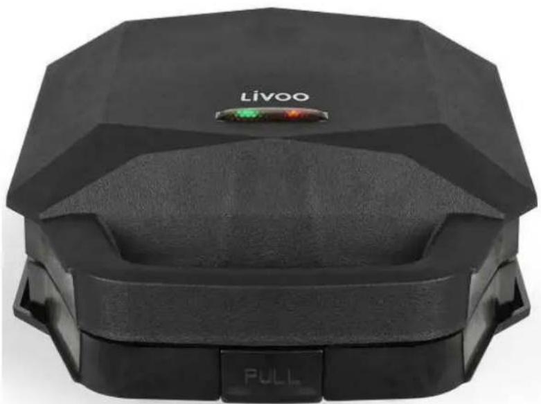 LIVOO DOP231 - Mini apparueil à croques et gaufres - 1