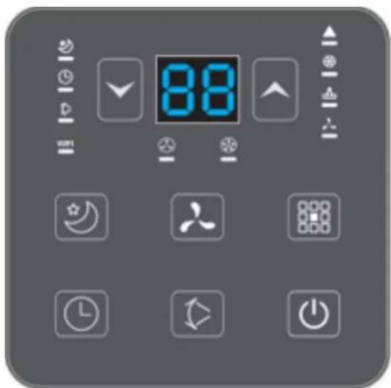 LIVOO DOM415 - Panneau de commande - 1