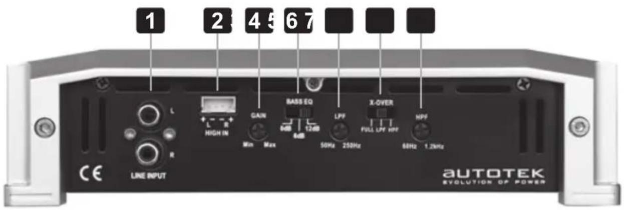 Autotek TA2150 - Procedimiento 5: - 1