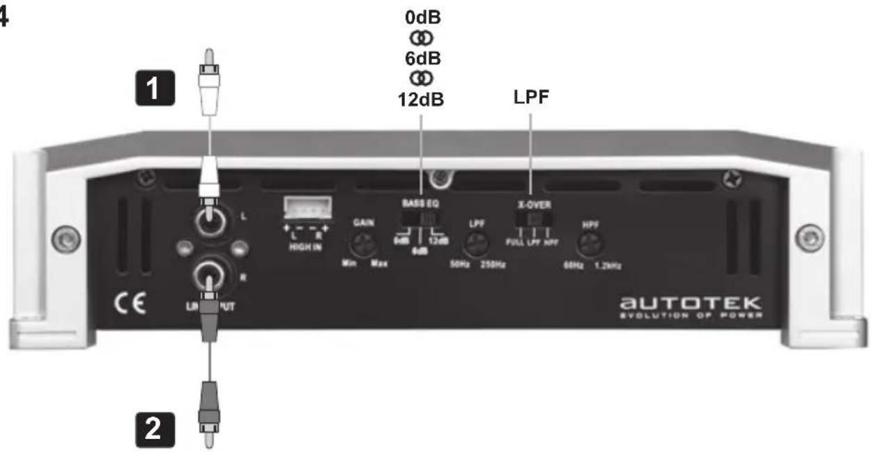 Autotek TA2150 - Procedimiento 5: - 5