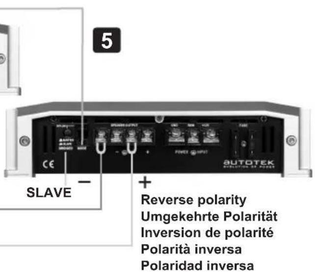 Autotek TA1800 - Procedimiento 5: - 11
