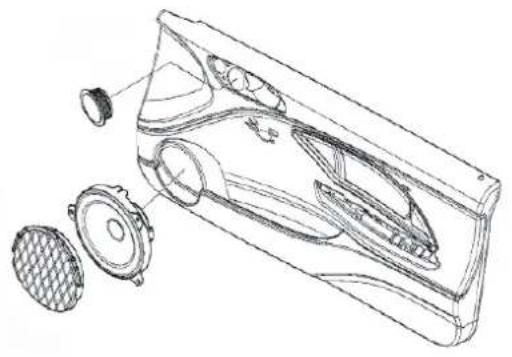 MB QUART QM165 E46 BMW - Cáblage - 2