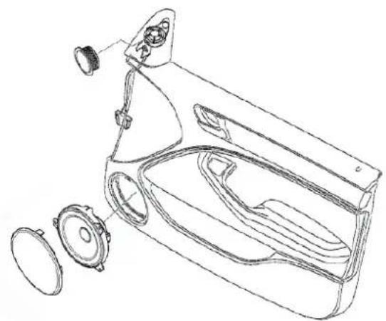 MB QUART QM165 E46 BMW - Cáblage - 3