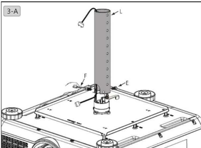 BENQ HT8050 - Select length of projector holder - 3