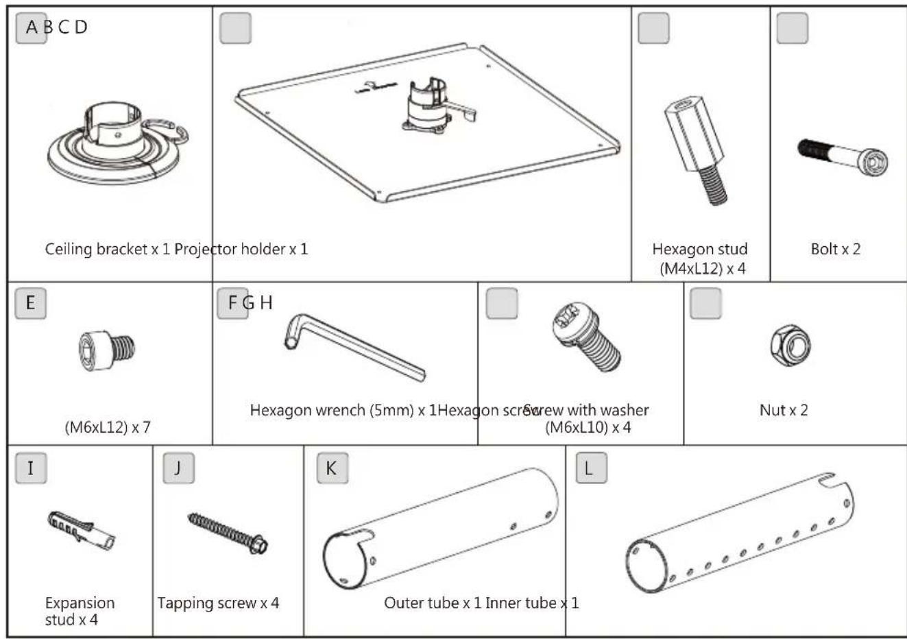 BENQ HT8050 - Accessory pack - 1