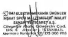 SINBO SEB 5802 - -GARANTI BELGESI - 2