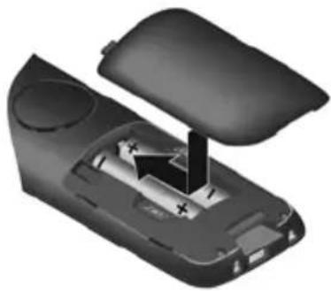 GIGASET CL770A - Insertion de la batterie - 3