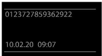 GIGASET CL770A - Ouverture de la liste de réception - 2
