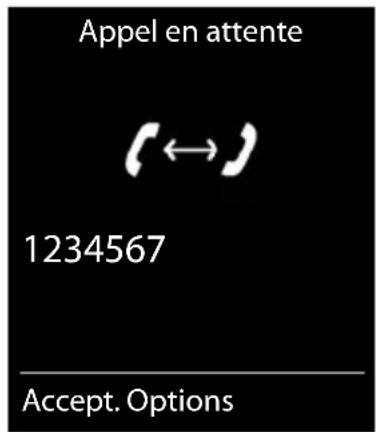 GIGASET CL770A - Signal d'appel lors d'une communication externe - 1