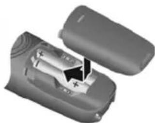 GIGASET A694A - Insertion des batteries - 3